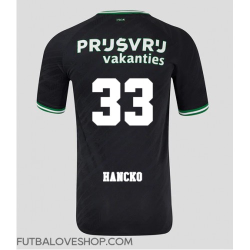 Dres Feyenoord David Hancko #33 Preč 2024-25 Krátky Rukáv